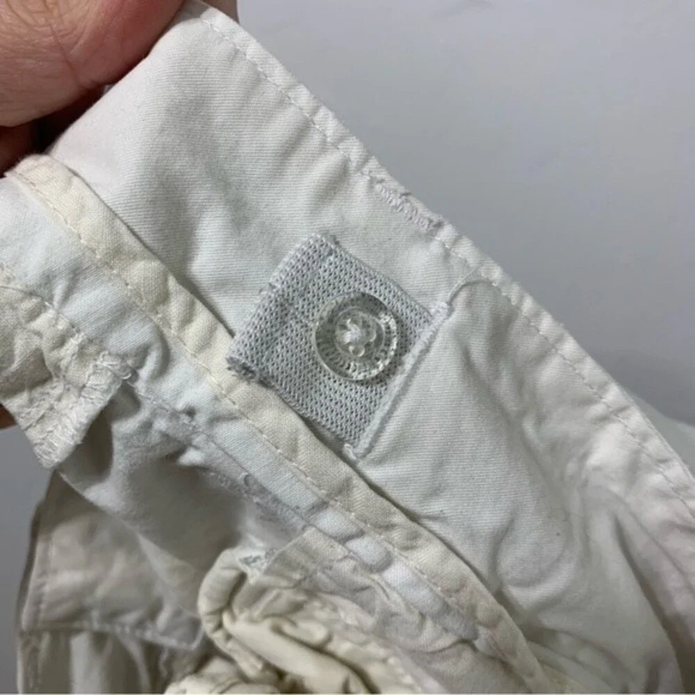 Old Navy White Dress Pleated Shorts Adjustable Waistband size Girls 14